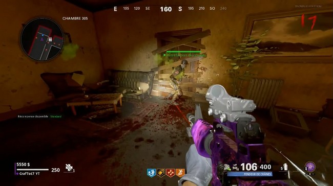 putréfaction du cerveau chambre 305