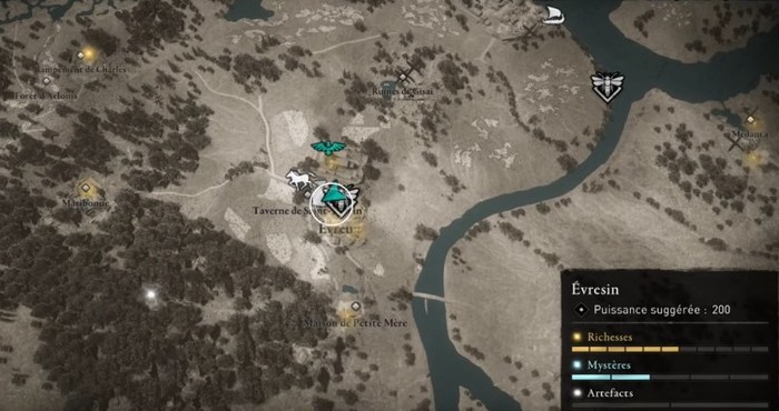 Artefacts Papier volant Évresin