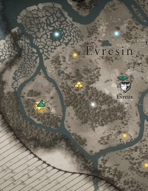 Capuche de Palatin-emplacement