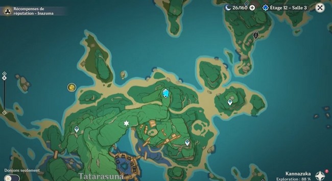 Emplacement de Hanayama Kaoru