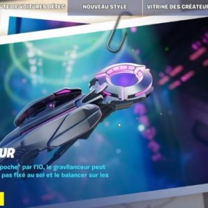 Gravilanceur fortnite