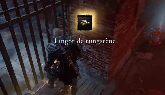 Lingot de tungsténe
