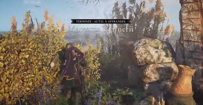 L’autel à offrandes Marescus Warnerii