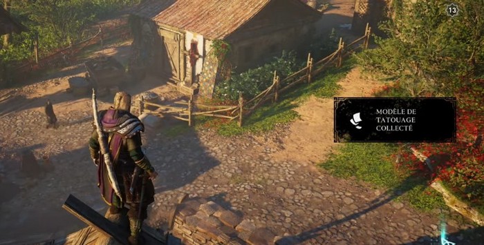 Papier volant Modèle de tatouage