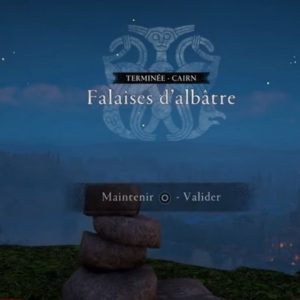 Solution Cairn Falaises d'albâtre