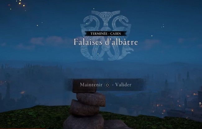 Solution Cairn Falaises d'albâtre