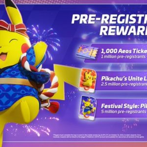 avoir le skin Pikachu Festival gratuitement sur Pokemon Unite