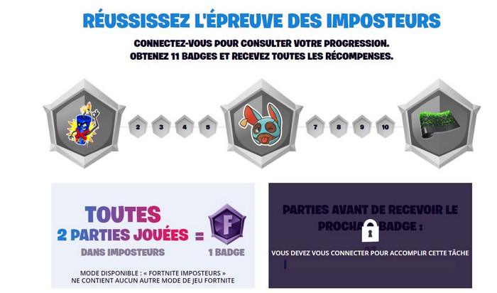 participer à l'Epreuve des Imposteurs
