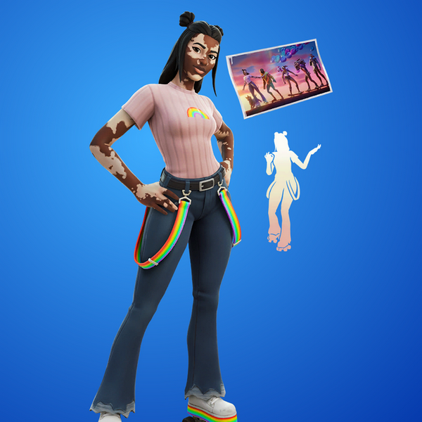 Emote Intégrée Bonheur du roller de Joy