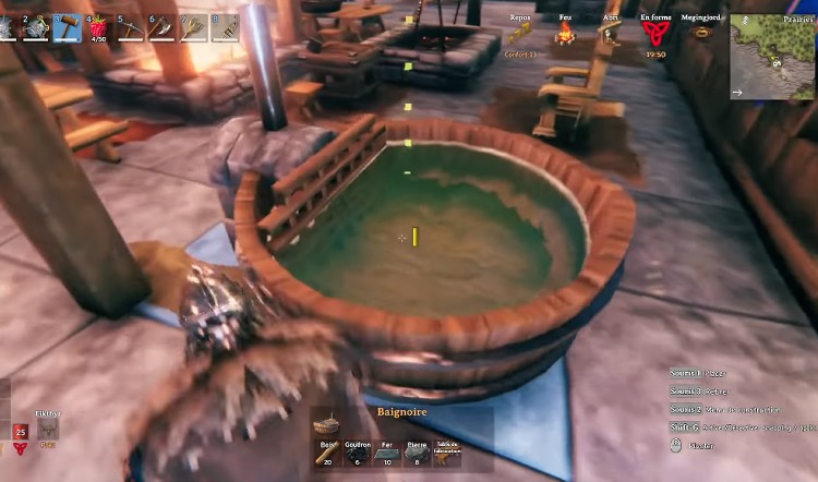 Baignoire Valheim