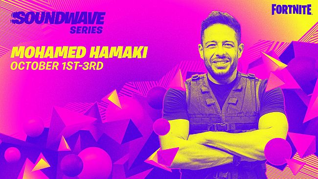 Concert Fortnite Mohamed Hamaki