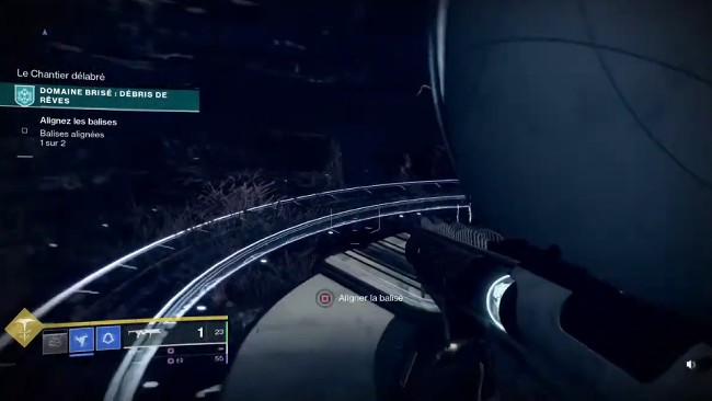 Deuxième balise – Le Chantier délabré