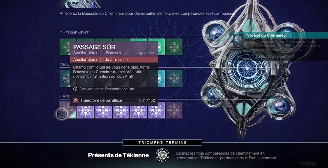 Amélioration Passage sûr