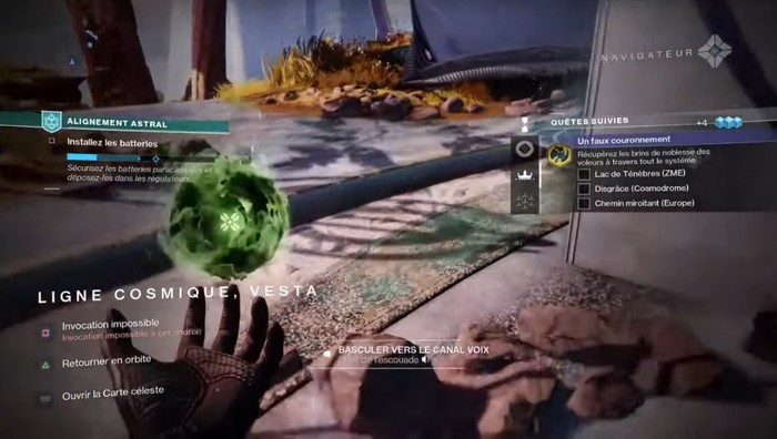 Emplacements des brins de noblesse dans Destiny 2