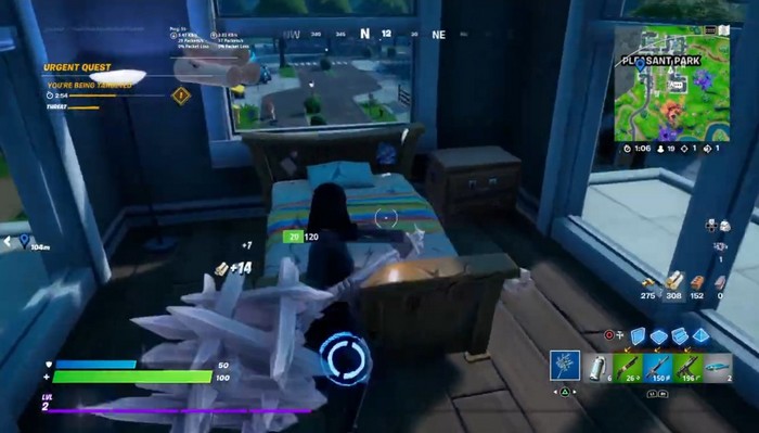 Emplacements des lits Fortnite saison 8