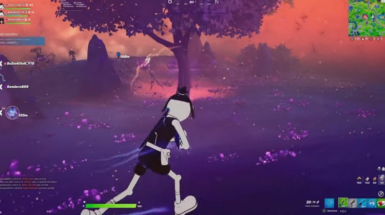 Entrer dans les détours Fortnite défis saison 8