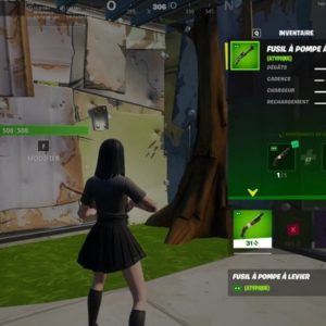 Fabriquer une arme dans fortnite saison 8