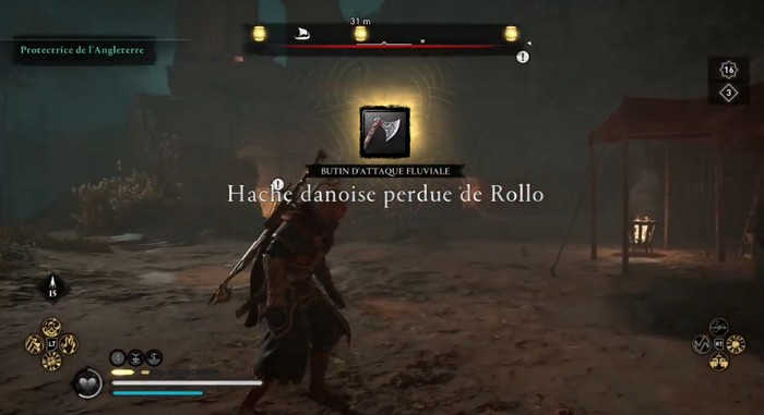 Hache danoise perdue de Rollo