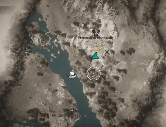 La Lance de Lugh emplacement