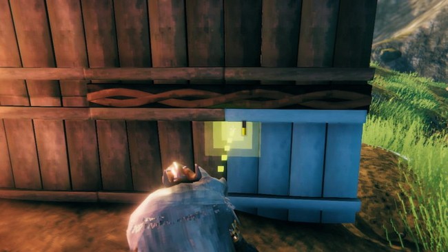 Poutre en bois sombre 4 m