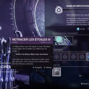 Retracer les étoiles 3 Destiny 2