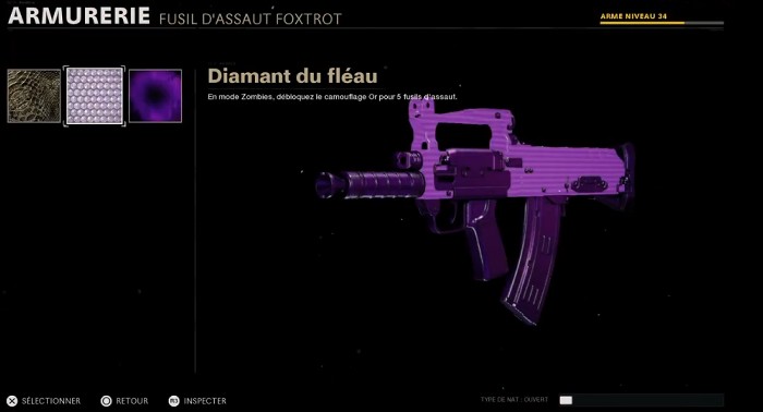 camo Diamant de fléau