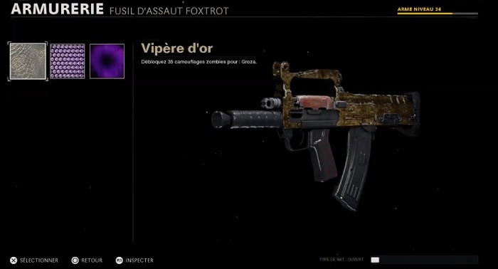 camo Vipère d'or