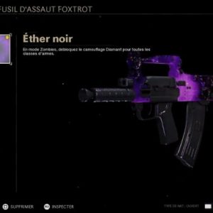 camo éther noir warzone