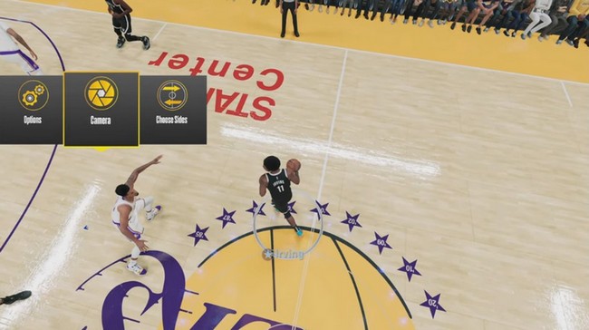 changer la caméra dans NBA 2K22