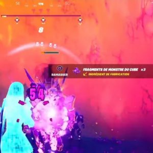 fragments de monstre du cube