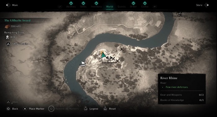 la quête « L'épée d'Ulfberht » Assassin’s Creed Valhalla 1.3.1
