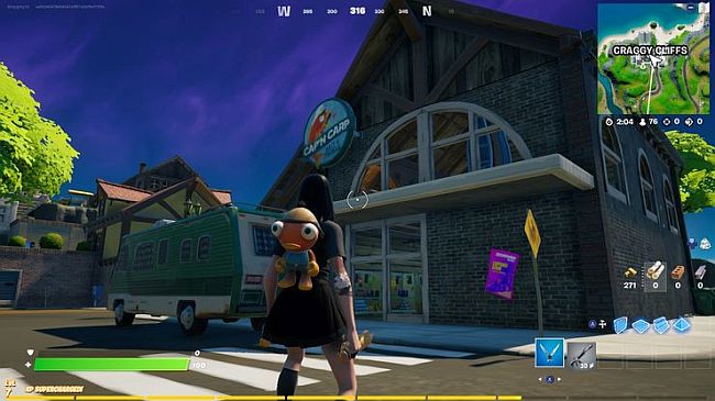 Où trouver un Fusil à Harpon dans Fortnite Saison 8