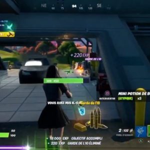 ÉLIMINER DES GARDES DE L'IO FORTNITE