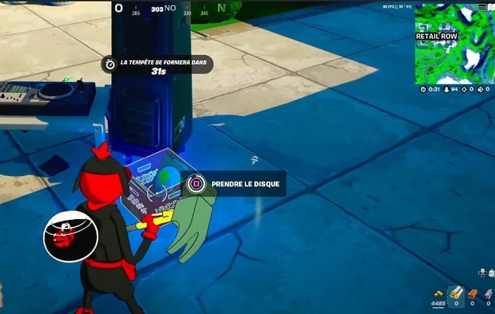 Disque et Platine dans Fortnite