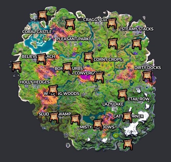 EMPLACEMENT TABLEAU DES CONTRATS FORTNITE