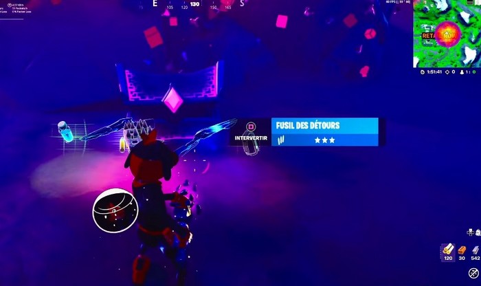 Emplacement Fusil des détours