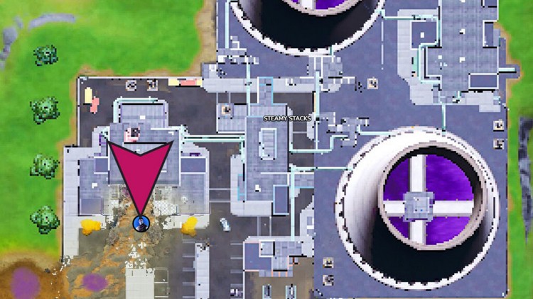 Emplacement d'Oracle dans Fortnite saison 8 du Chapitre 2