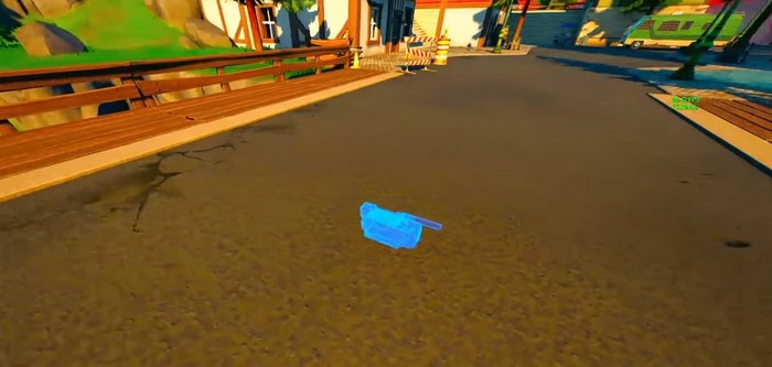 Emplacement du piège à fantômes dans Fortnite