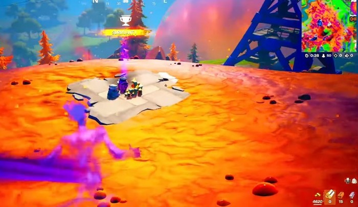 Emplacement réceptacle spirituel fortnite