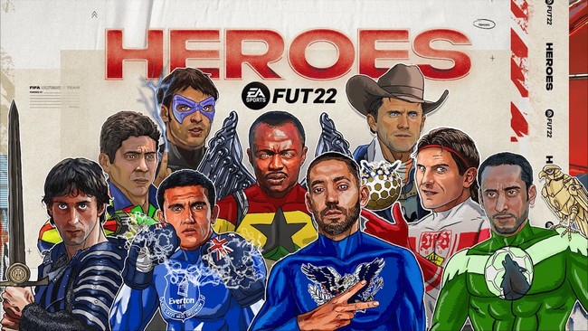 FIFA 22 : Toutes les cartes FUT Héros officielles