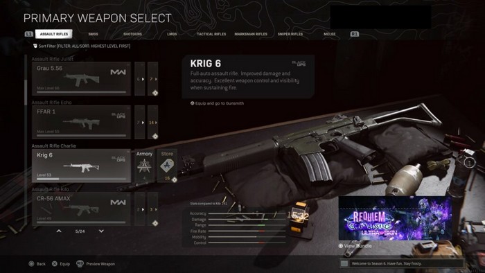 Krig 6 warzone