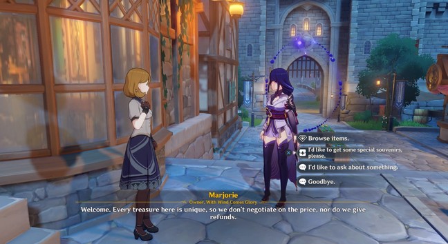 Marjorie à Mondstadt