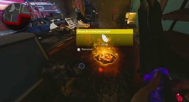 Noyau de cristal polymorphe cold war