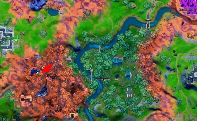 Où sont les pierres d'ombre dans Fortnite en saison 8 ?