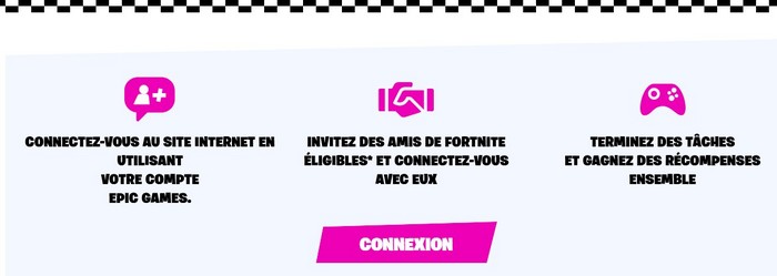 Parrainez un ami fortnite