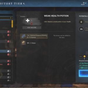 Potion de santé ordinaire