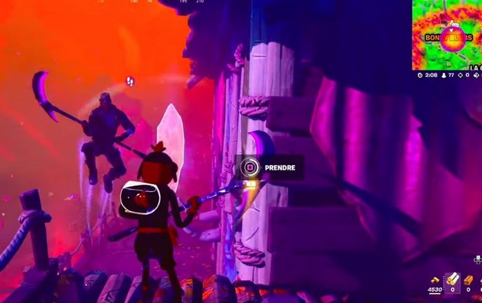 Ramasser des symboles sur des monstres du cube éliminés