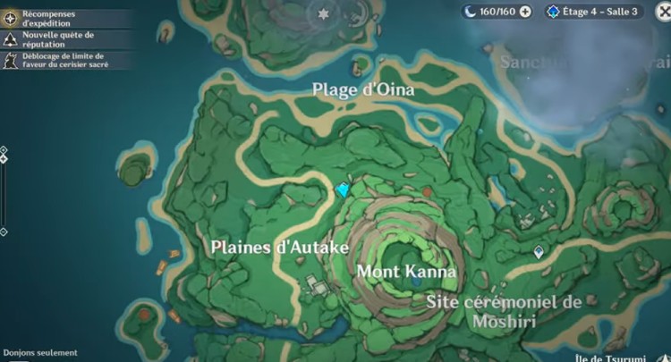 emplacement Pic Shirikoro