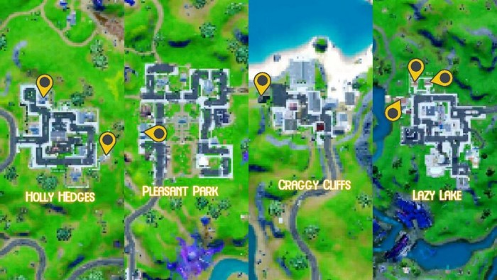 emplacements des cheminées