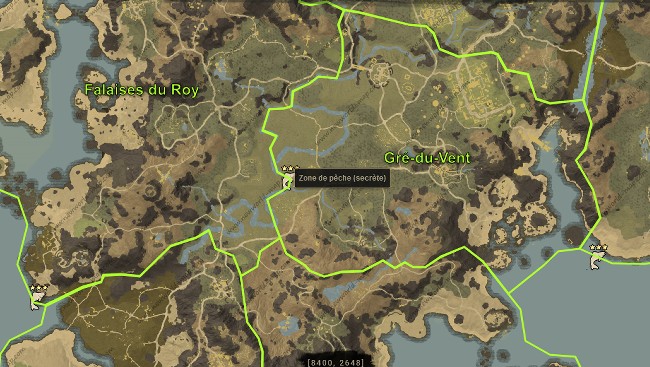 emplacements escargot New World